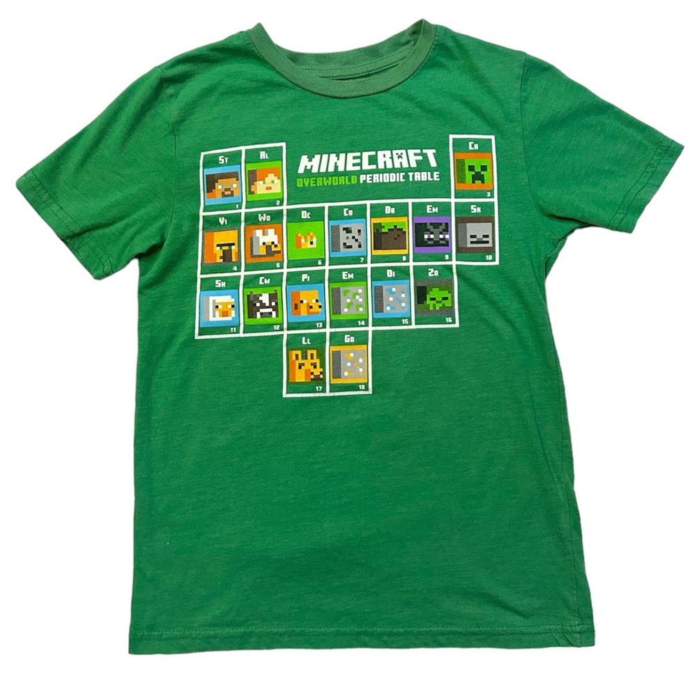 Minecraft graphic tee.